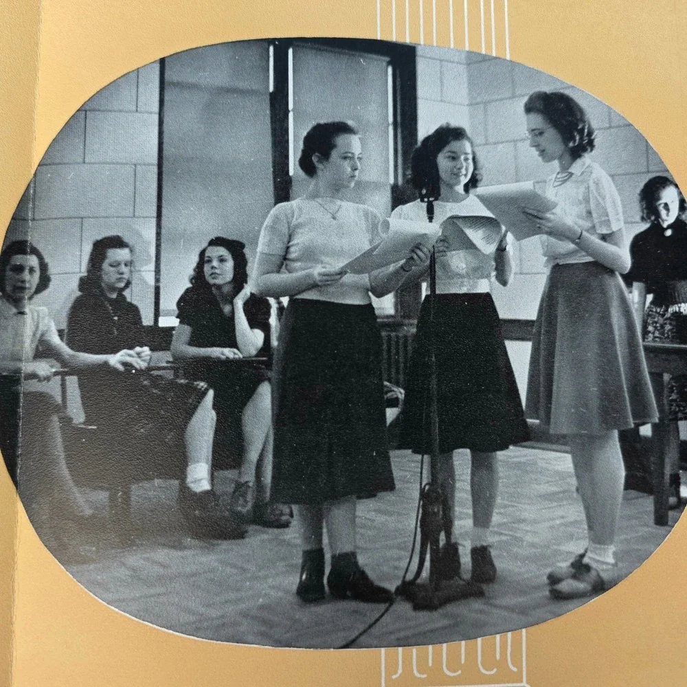 Vintage 1940s Yearbook Alabama All Women's College Technala Montevallo